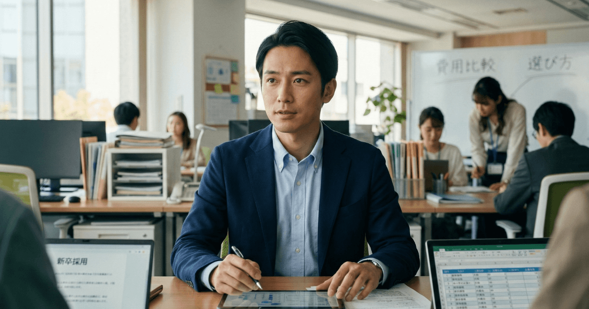 人事代行サービスの費用比較と選び方|新卒採用を効率化する活用法